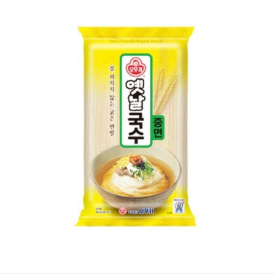 Jungmyeon(Mittlere Nudeln, 중면)