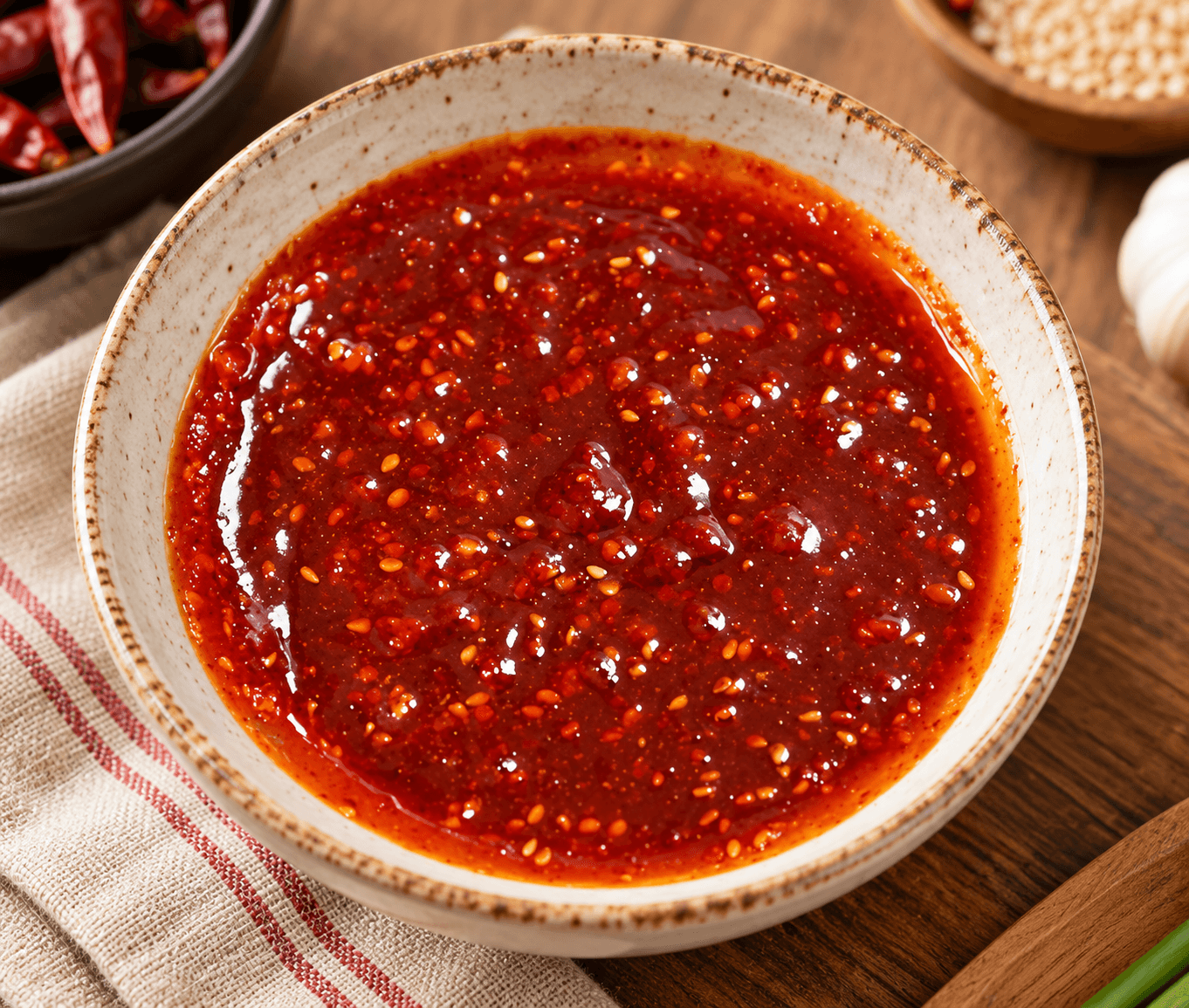 Bibim-Nudelsauce (süß-scharfe koreanische Sauce, 면 비빔 소스) image 1