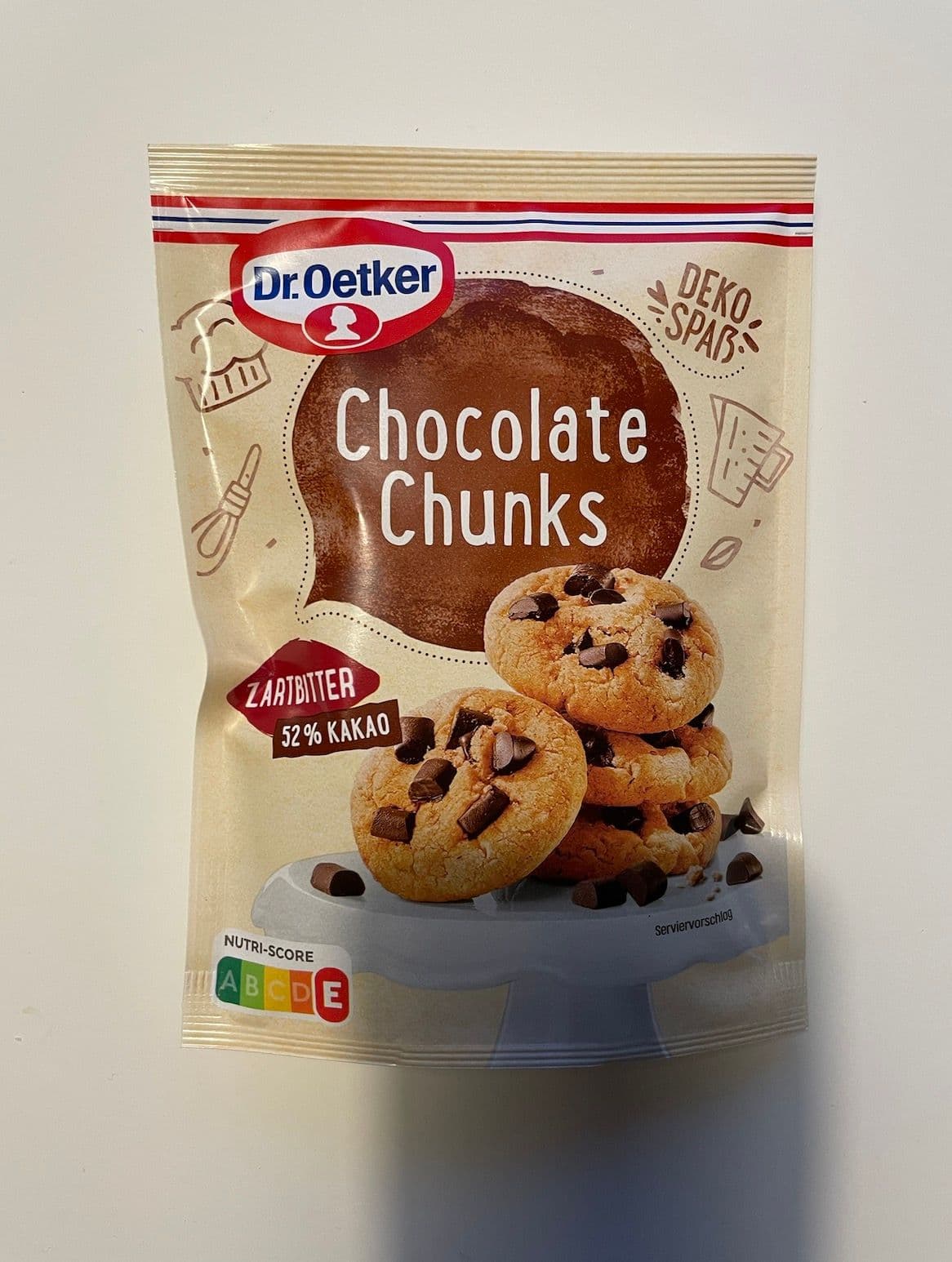 Dunkle Schokoladenchips