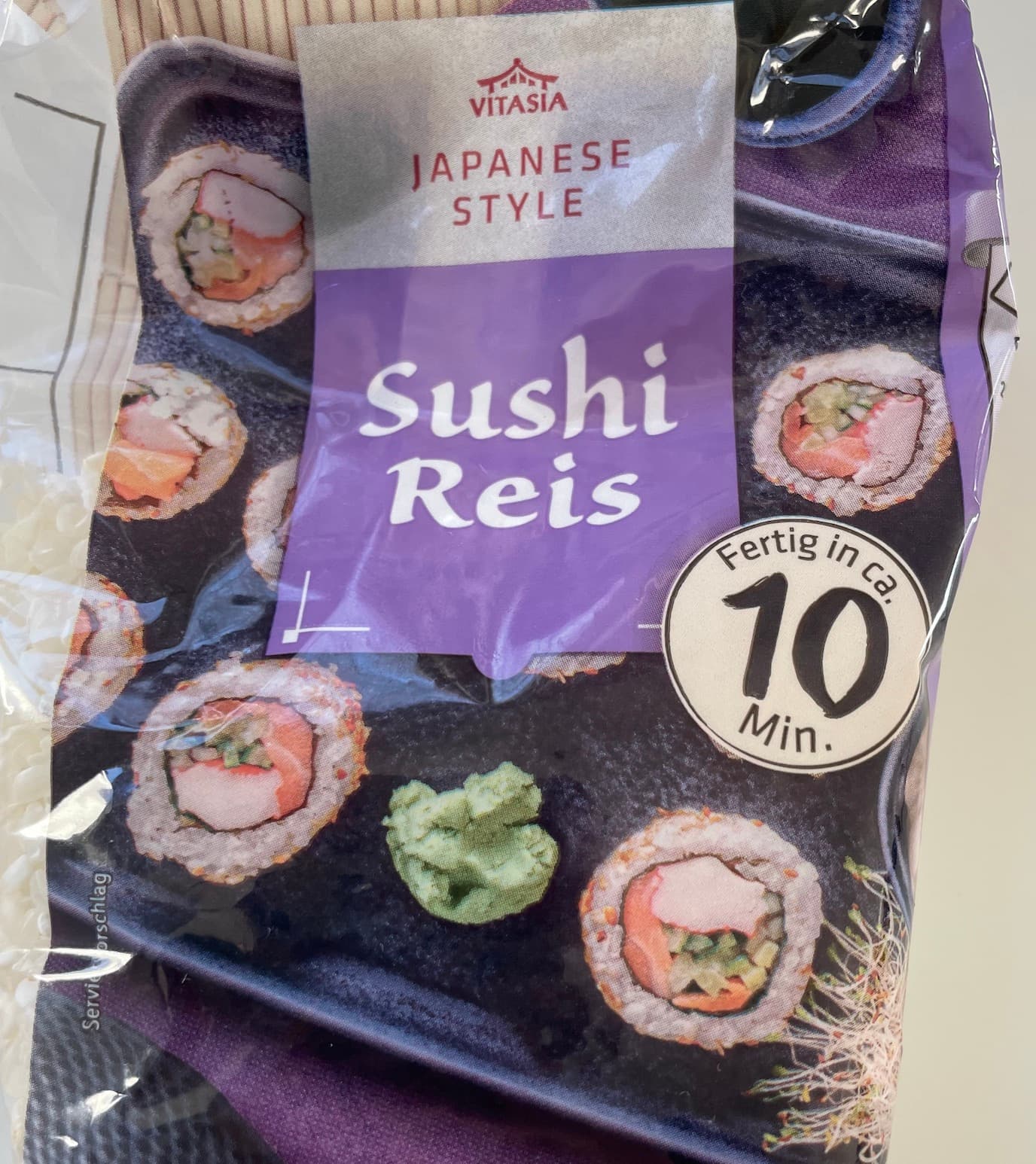Sushi rice Image